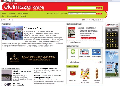 &eacute;lelmiszer főoldali k&eacute;p